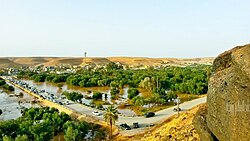 Bani Walid seen from the castel of the city