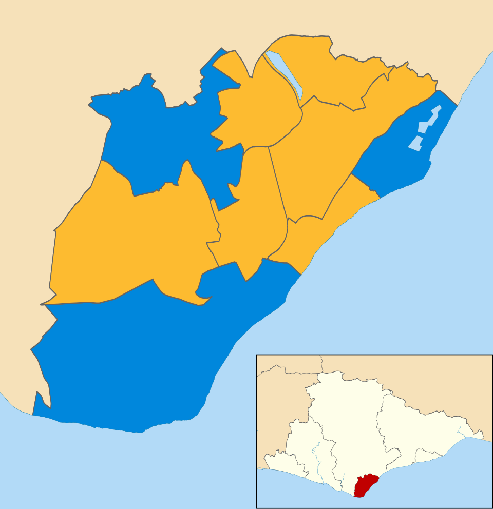 File:Eastbourne UK local election 2015 map.svg