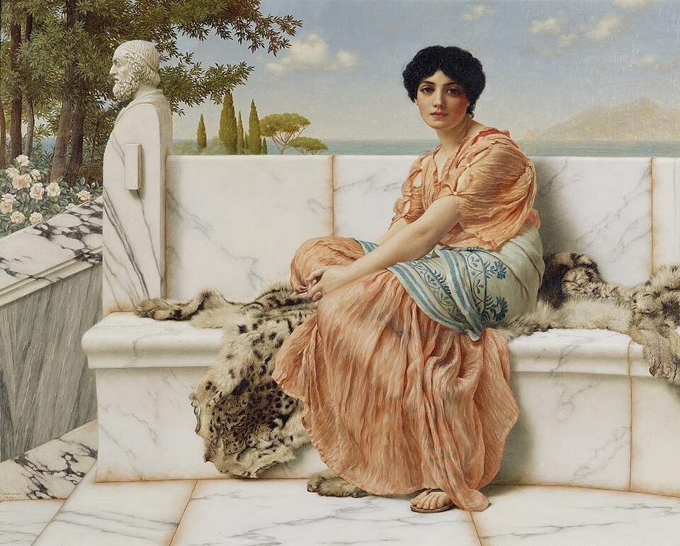 File:Godward-In the Days of Sappho-1904.jpg