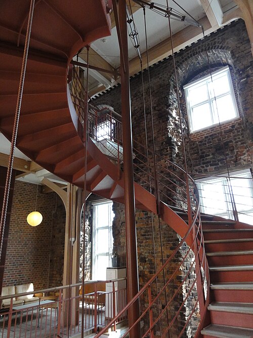 File:Kolding Slot modern stairs.JPG