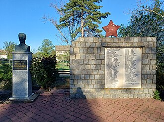 World War II memorial in Sutjeska