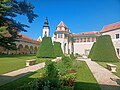 Garden of the Telč Castle