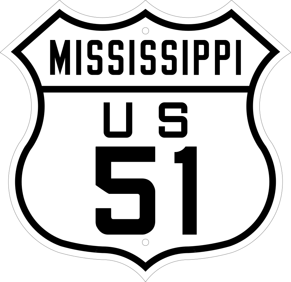 File:US 51 Mississippi 1926.svg