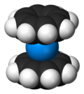 Uranocene space-filling model