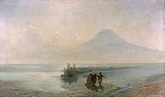 Descent of Noah from Ararat (1889). National Gallery of Armenia
