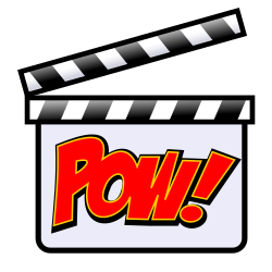 File:Comic Clapperboard.svg