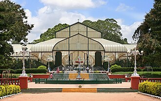Lal Bagh botanical garden in Bangalore