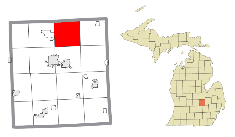 File:New Haven Township (Shiawassee), MI location.png