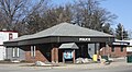 The combined police station and city hall in Princeton, Wisconsin