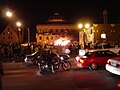 Fans of the Minnesota Golden Gophers riot in the Dinkytown neighborhood after the Gophers won the 2003 Frozen Four