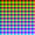 One million colors