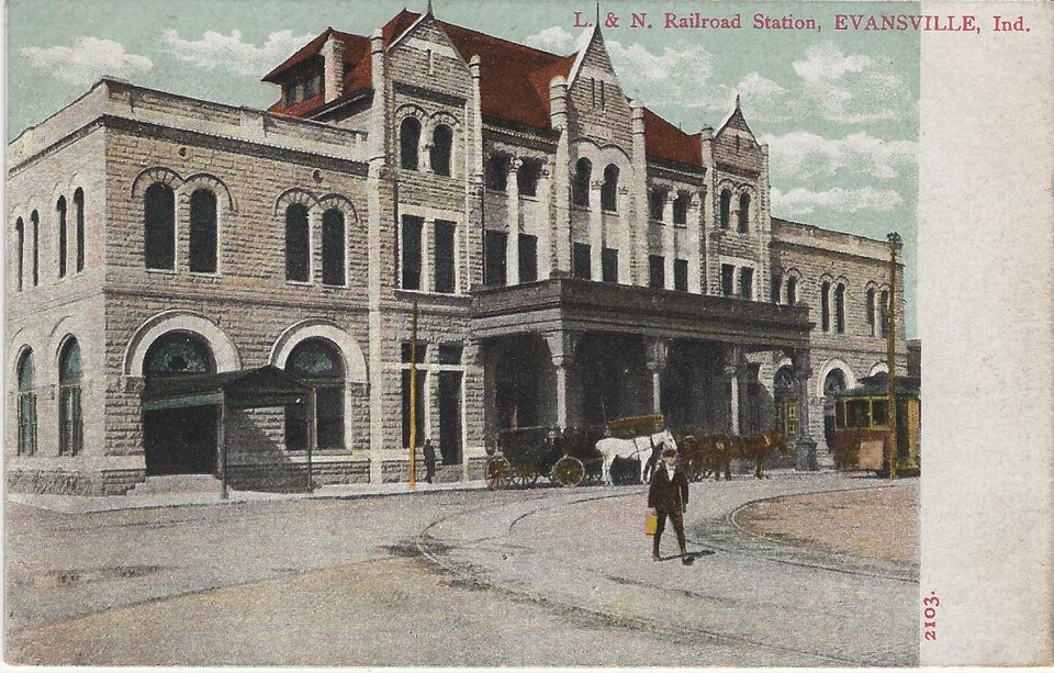 File:Evansville L&N Railroad Station.jpg