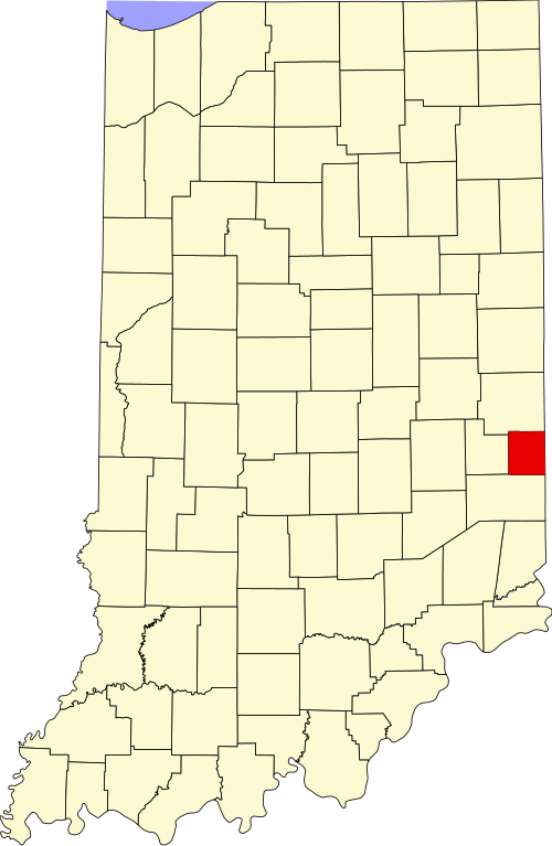 File:Map of Indiana highlighting Union County.svg