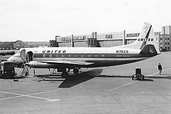 A Vickers Viscount similar to the accident aircraft