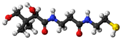 Pantetheine molecule