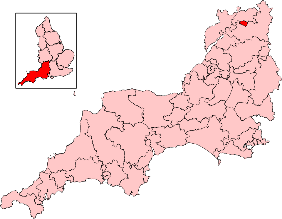 File:South West England - Cheltenham constituency.svg