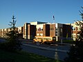 An overall picture of the school taken near Rodick Road Parking Lot Entrance