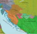 Croatia in personal union with Hungary (1500)