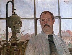 Lovis Corinth, 1896. Flesh and bone, life and death are contrasted here.