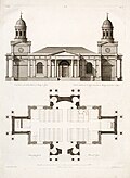 Mistley Church as built