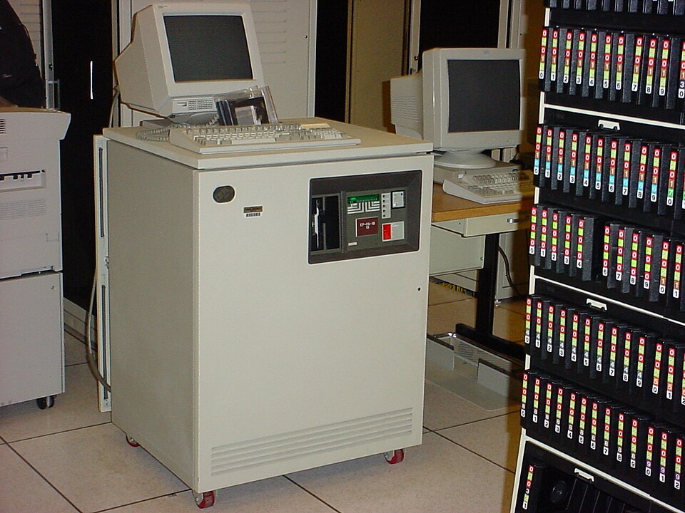 File:Tapes and IBM 3745-170 (13889447458).jpg