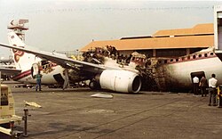 Wreckage of Thai Airways International Flight&nbsp;114