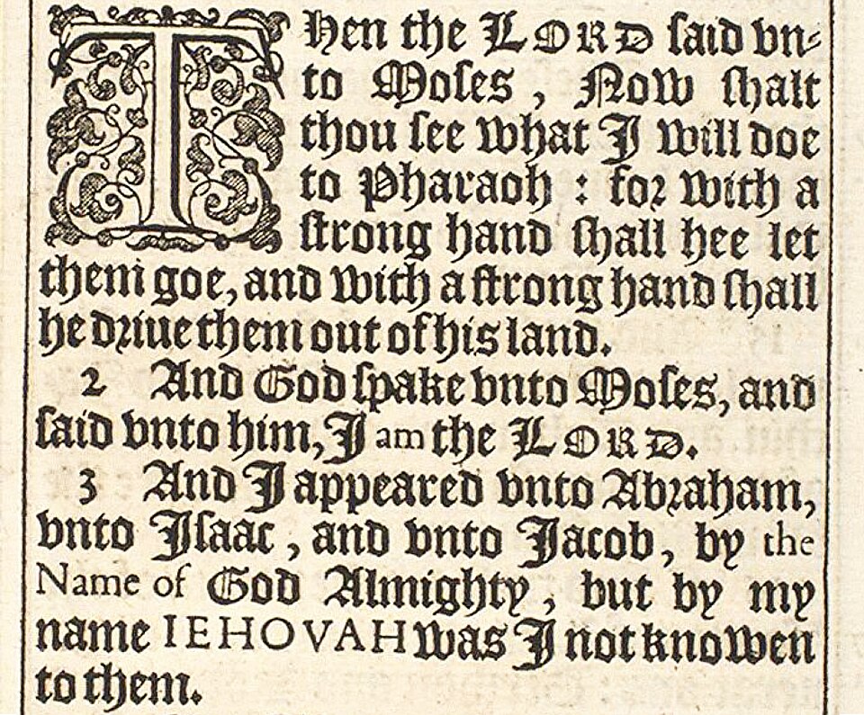 File:1611 KJV Ex 6,1-3 IEHOVAH.jpg