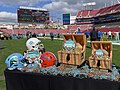 2024 Gasparilla Bowl trophies