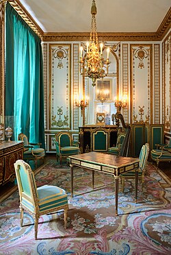 Cabinet Doré of Marie-Antoinette in the Palace of Versailles, 1783, by the Rousseau brothers