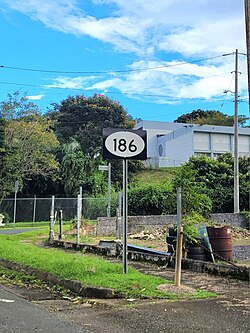 Northbound sign in Cubuy, Canóvanas