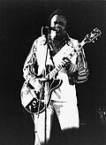 Image 60Freddie King in Paris, 1975 (from List of blues musicians)
