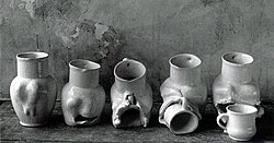 Birth, 1996, majolica