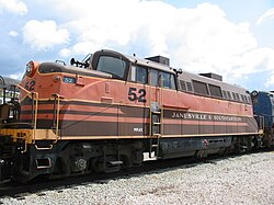 A preserved BL2 at the National Railroad Museum, Green Bay, Wisconsin