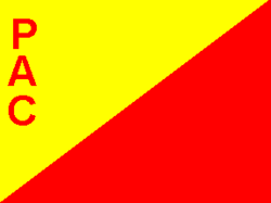 Request:Please vectorize
Taken by: v4711
New file: Bandera Partido Acción Ciudadana Costa Rica.svg