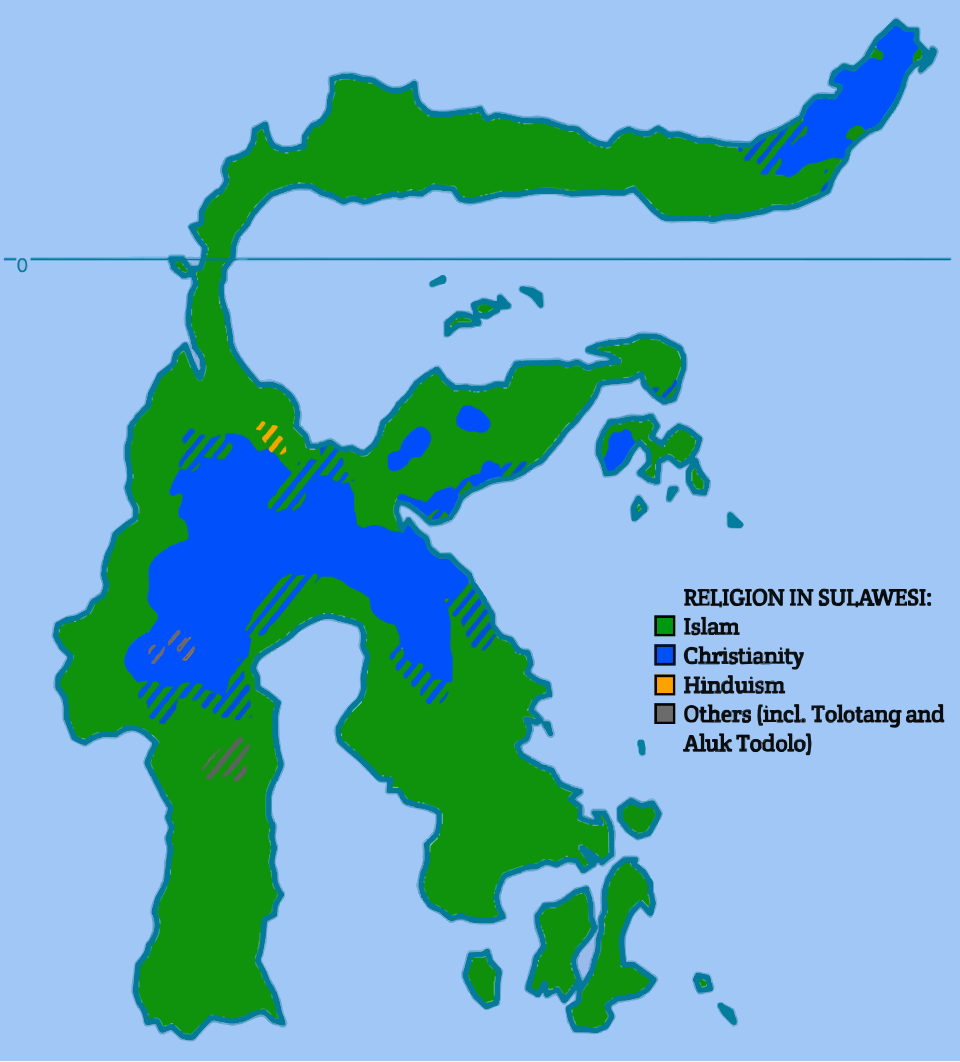 File:Religion in Sulawesi.svg