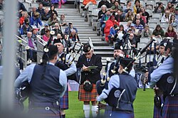 World Pipeband Championship scene