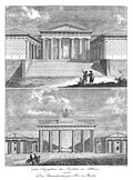 Brandenburg Gate, Pariser Platz, Berlin (1853)