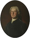 A head and shoulders portrait of Francis Bernard.