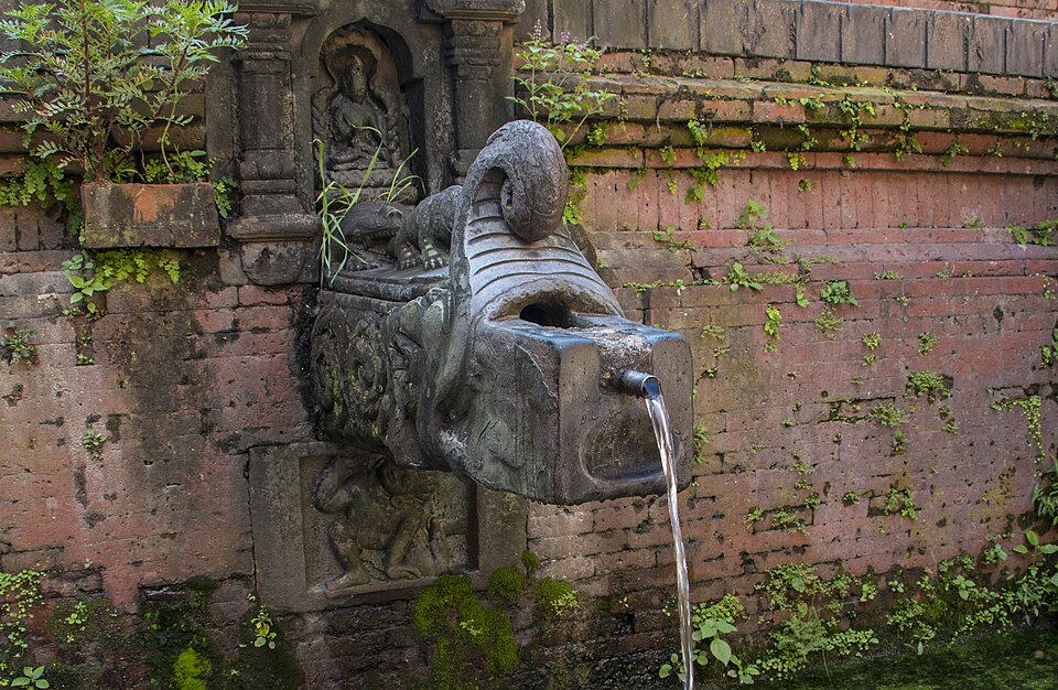 File:Spout of Bhimsen Hiti, Bhaktapur.jpg
