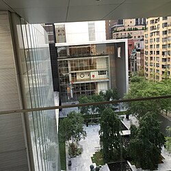 Black Lunch TableBalcony view 2July 13, 2015@ MoMA