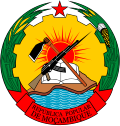 EmblemTop (1975–1982)Bottom (1982–1990) of Mozambique