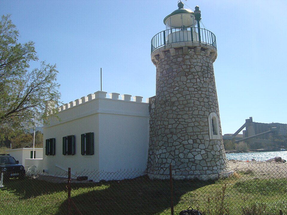 File:Lighthouse at Cape Drepano 1.JPG