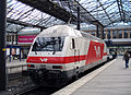 An Sr2 locomotive at Helsinki Central railway station in 2007