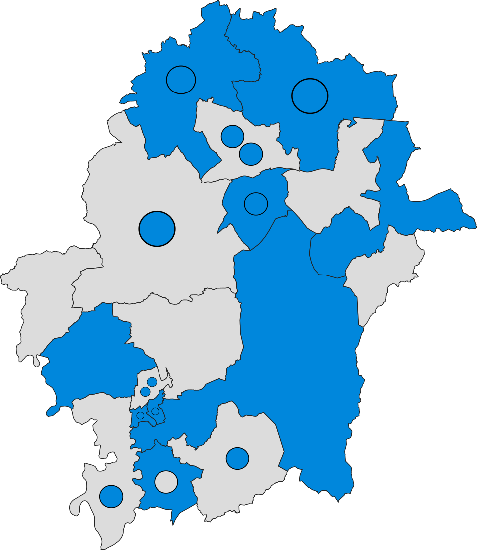 File:West Devon UK ward map 2015.svg