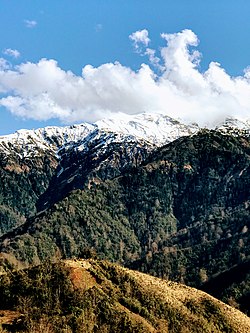 View from village