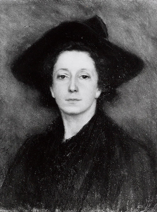 File:Zelfportret van Bramine Grandmont-Hubrecht.jpg