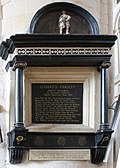 Parsley's memorial in Norwich Cathedral