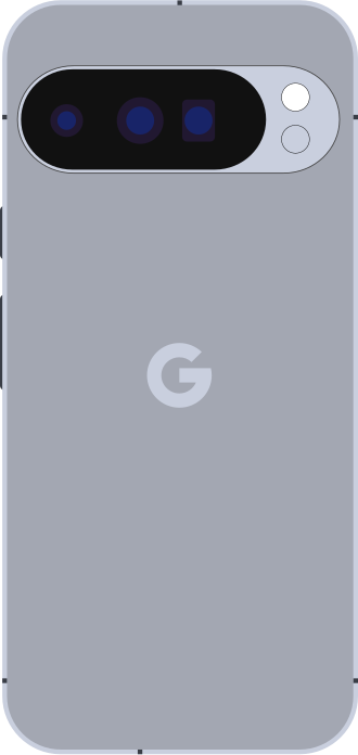 File:Pixel 10 Pro XL back (Moonstone).svg
