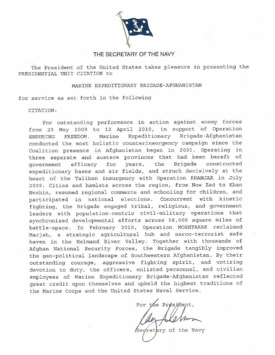 File:Presidential Unit Citation - Marine Expeditionary Brigade-Afghanistan (MEB-A) 2009-2010.pdf
