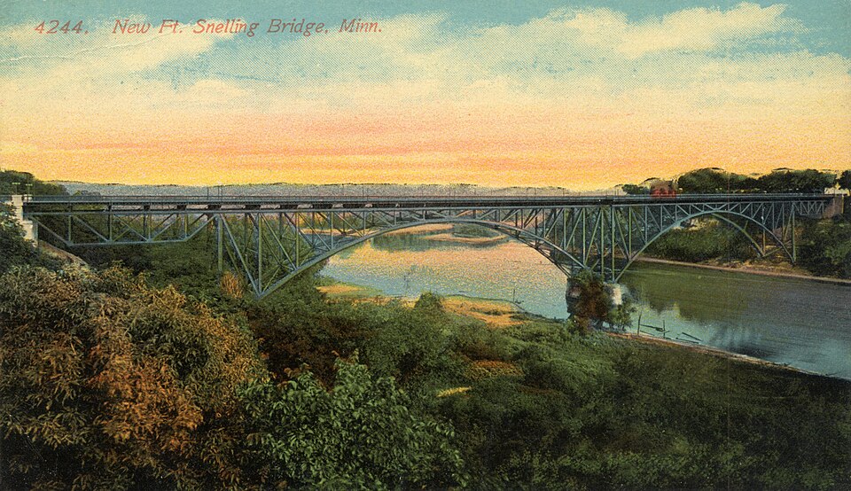 File:Second Fort Snelling Bridge.jpg